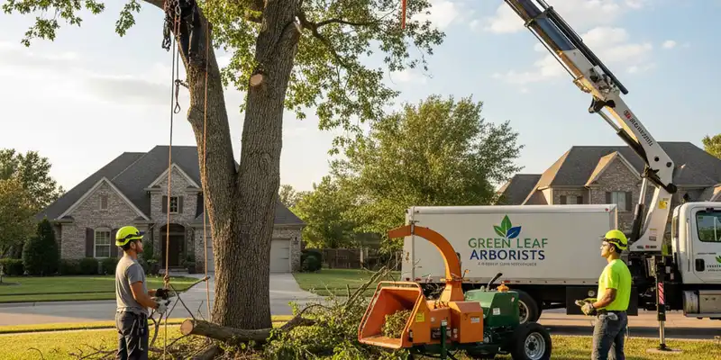 Austin, TX tree service hero image for professional tree removal, pruning, and care