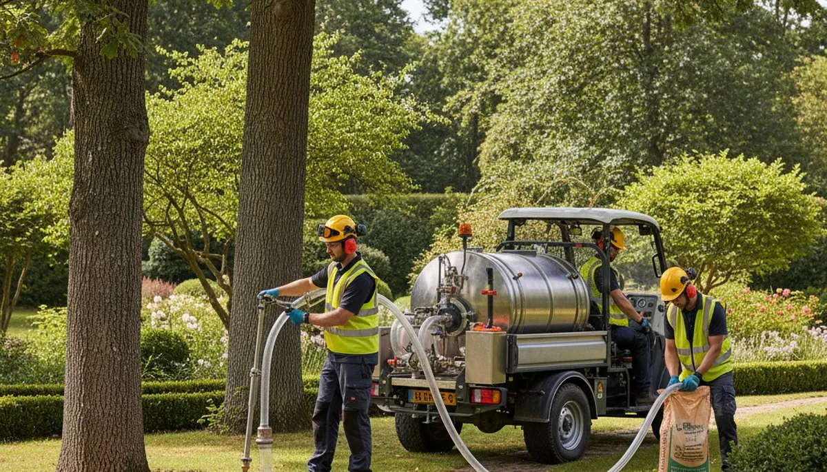 Austin tree fertilizing service by Arbor Tree Care improving tree health in TX