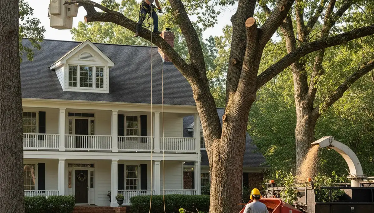 Austin, TX tree service team providing professional arbor care and tree removal for local properties