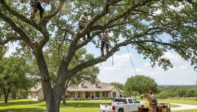 Austin, TX tree service team providing professional tree care for local residential and commercial properties